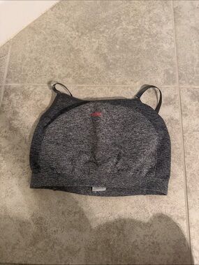 Gymshark Gray Heather Seamless Sports Bralette